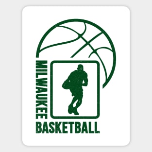 Milwaukee Basketball 01 Magnet